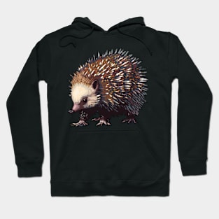 Pixelated Porcupine Artistry Hoodie